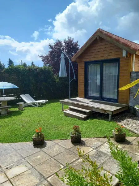 Chalet charmant avec piscine partagée à Eymet, Chalet 2 personnes à Eymet - Photo 21