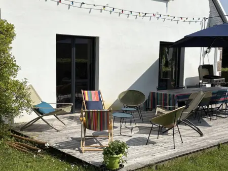 Grande maison au centre de Perros-Guirec avec jardin, terrasse et WIFI - Photo 0