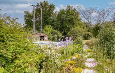 Charmante Maison avec piscine, Maison 11 personnes à Lizant - Photo 10