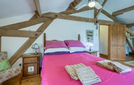 Charmante Maison avec piscine, Maison 11 personnes à Lizant - Photo 23