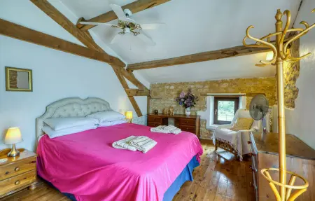 Charmante Maison avec piscine, Maison 11 personnes à Lizant - Photo 26