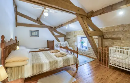 Charmante Maison avec piscine, Maison 11 personnes à Lizant - Photo 32