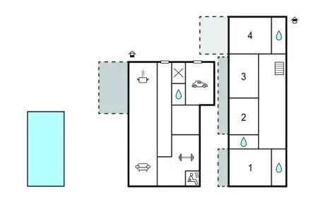 Location Maison 8 personnes à Sveti Filip i Jakov - Photo 54