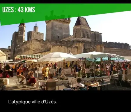 Appartement convivial à Uzès 85 m² avec terrasse - Photo 11