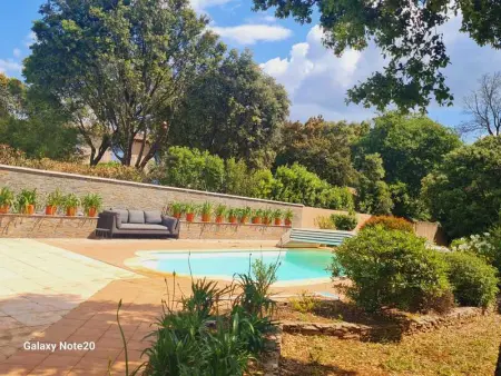 Villa moderne avec piscine à Saint-Siffret, Villa 8 personnes à Saint Siffret - Photo 2