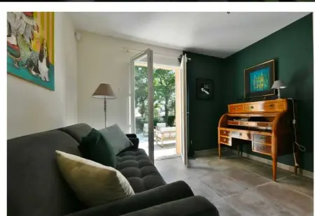 Villa moderne avec piscine à Saint-Siffret, Villa 8 personnes à Saint Siffret - Photo 30