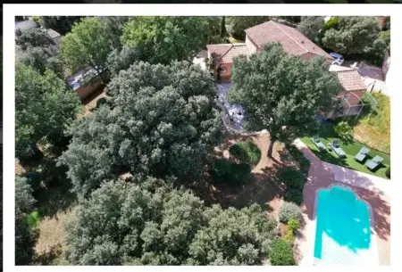 Villa moderne avec piscine à Saint-Siffret, Villa 8 personnes à Saint Siffret - Photo 37