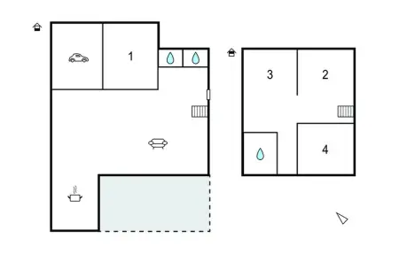 Maison moderne proche plage, Maison 8 personnes à PIROU PLAGE - Photo 31