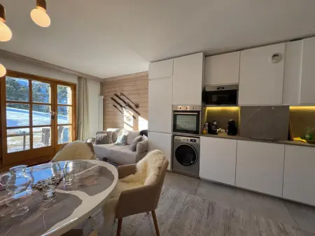 Arc 1950 - Appart 4 pers, ski aux pieds, piscine, bien-être, 2 chambres - Photo 1