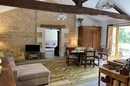 La Bergerie, Chalet rural à Saint-Jean pour 4 avec piscine - Photo 3