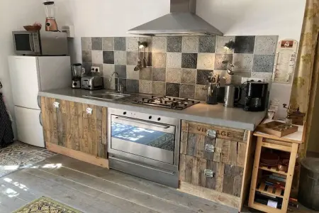 La Bergerie, Chalet rural à Saint-Jean pour 4 avec piscine - Photo 4