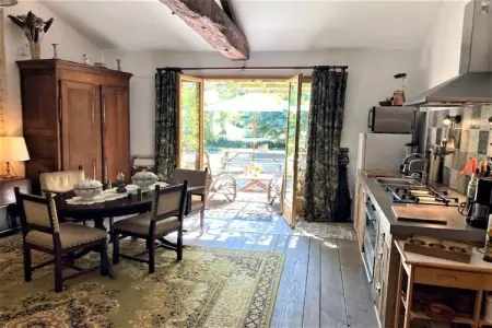 La Bergerie, Chalet rural à Saint-Jean pour 4 avec piscine - Photo 5