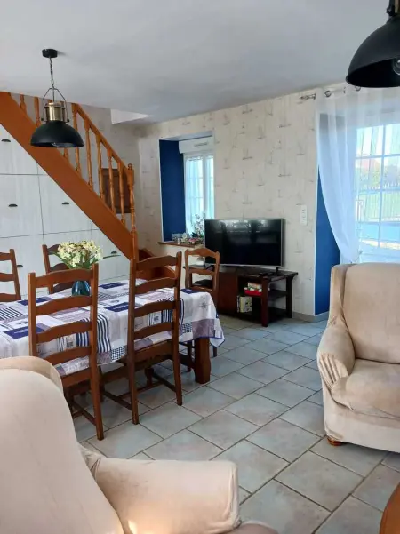 Maison avec jardin à Réville, 80 m², 6 personnes - Photo 2