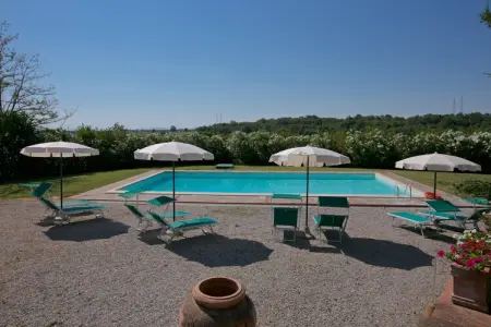 Leccio, Ferme spacieuse avec piscine à Cortona - Photo 4