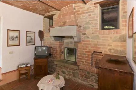Leccio, Ferme spacieuse avec piscine à Cortona - Photo 9