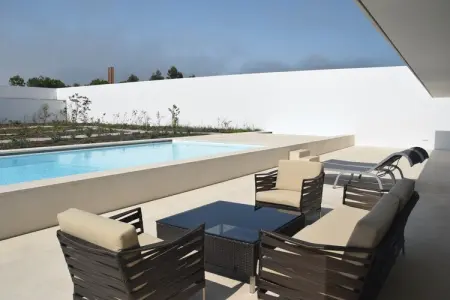 Villa Gonzalo, Villa architecturale Morden à Lisbonne - Photo 12