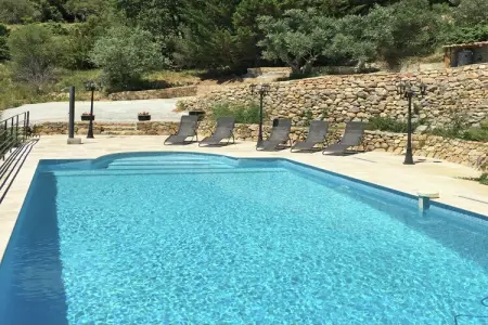 Villa Bonheur, Villa à Ampus avec Vue et Piscine - Photo 7