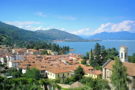 Casa Cristina Meina Centro, Appartement moderne à Meina près du lac - Photo 24