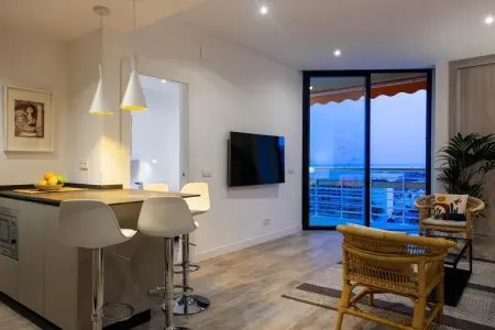 908 Torre, Appartement 4 personnes à Torremolinos - Photo 1