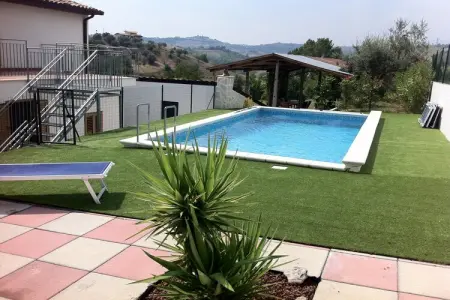 Casa Picciano, maison de campagne avec piscine privée dans les collines des Abruzzes - Photo 18