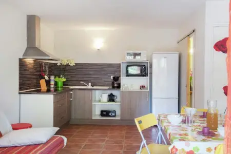 Résidence le Maquis Plage Type 3, Maison de vacances en Corse au bord de la mer - Photo 4