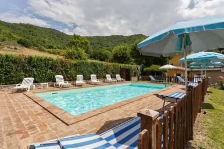 Lucia, Maison à Assise avec piscine et nature - Photo 1