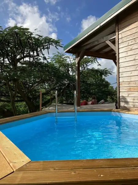 Chalet charmant à Le Gosier avec piscine privée - Photo 13