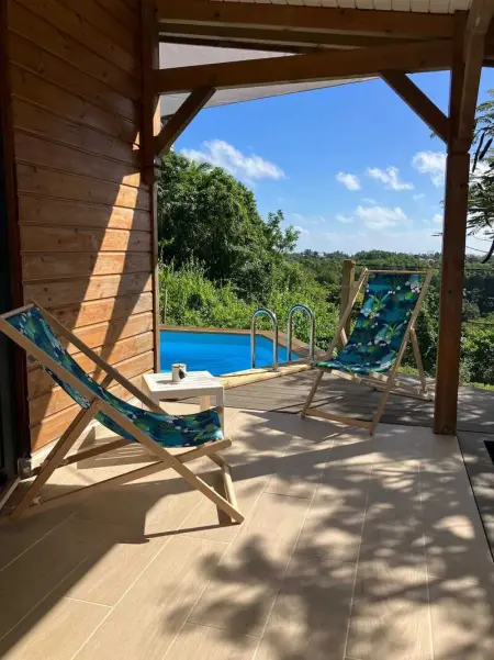 Chalet charmant à Le Gosier avec piscine privée - Photo 16