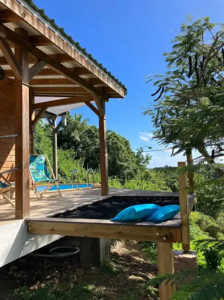 Chalet charmant à Le Gosier avec piscine privée - Photo 17