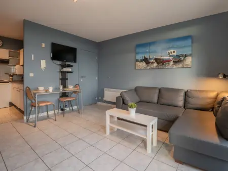 Studio 502 with parking, Appartement 2 personnes à Bredene - Photo 6