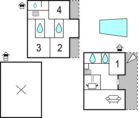 Maison 8 personnes à Brodarica - Photo 60