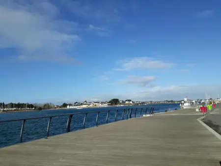 Maison spacieuse 5 pièces, vue port, animaux admis, près plages d'Étel - Photo 12