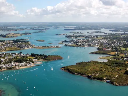 Maison spacieuse 5 pièces, vue port, animaux admis, près plages d'Étel - Photo 15