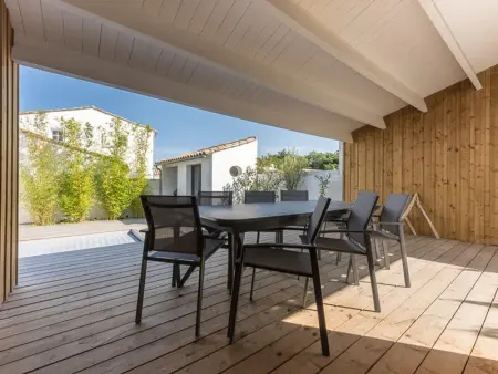 Maison familiale pour 10 avec patio et piscine à La Flotte - Photo 5