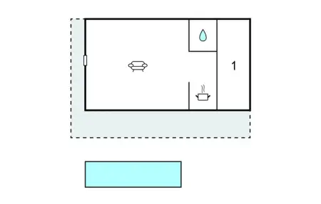 Mazet piscine proche Uzes, Maison 4 personnes à Blauzac - Photo 25