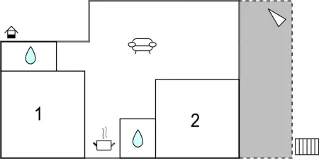 Anticheterme / Trilocale, Appartement 6 personnes à Filetta Sorano GR - Photo 52