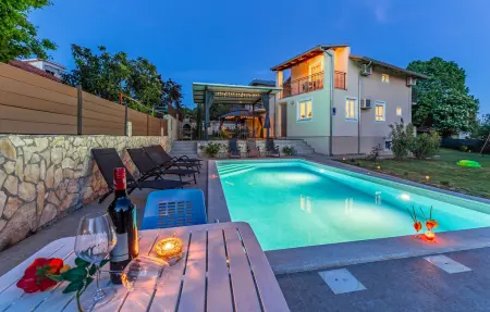 Amazing house with pool, Maison 10 personnes à Medulin - Photo 24