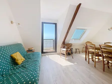 Appartement en bord de mer, 1 chambre, 4 couchages, parking privé - Photo 4