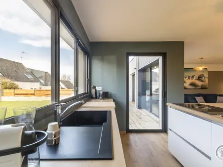 Maison contemporaine à Gouville-sur-Mer, proche de la plage, jardin privé - Photo 7