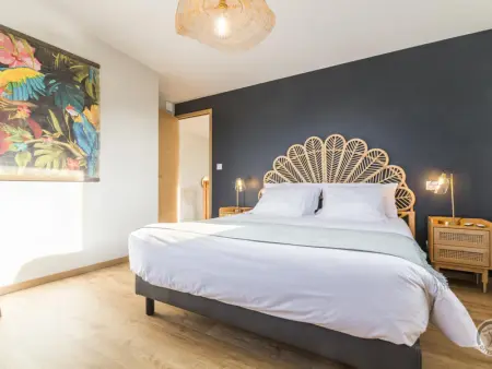 Maison contemporaine à Gouville-sur-Mer, proche de la plage, jardin privé - Photo 12