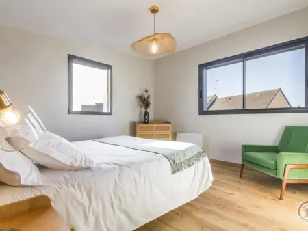 Maison contemporaine à Gouville-sur-Mer, proche de la plage, jardin privé - Photo 13