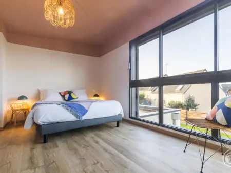 Maison contemporaine à Gouville-sur-Mer, proche de la plage, jardin privé - Photo 14