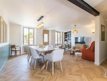 Maison mitoyenne charmante à Barfleur avec jardin, TV connectée et accès Internet - Photo 5