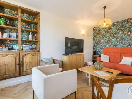 Maison mitoyenne charmante à Barfleur avec jardin, TV connectée et accès Internet - Photo 6