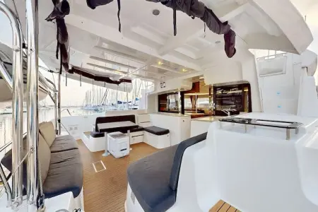 Catamaran Lagoon 46 Croisière avec Skipper SB, Bateau 10 personnes à San Bartolomé - Photo 15