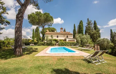 Poggio Napoleone, Maison 14 personnes à Monteroni d´Arbia SI - Photo 4