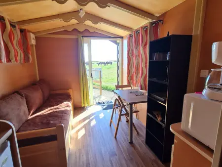 Roulotte Bohème Confort au Sud de Nancy, Gite 4 personnes à Burthecourt aux Chênes - Photo 8