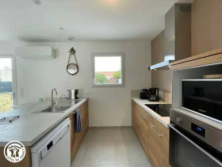 Gîte moderne à La Barre-de-Monts avec terrasse et parking - Photo 11