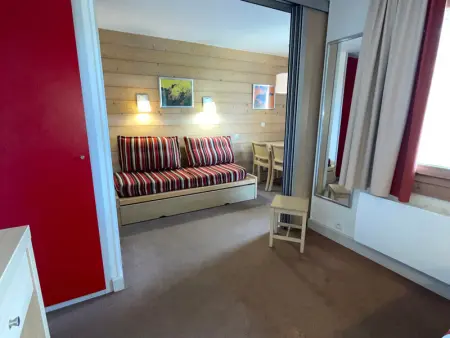 Studio fonctionnel avec terrasse et piscine à Plagne 1800 - Photo 1