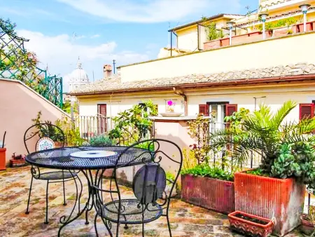 Charming Terrace, Appartement 3 personnes à Rome: Centro Storico - Photo 13